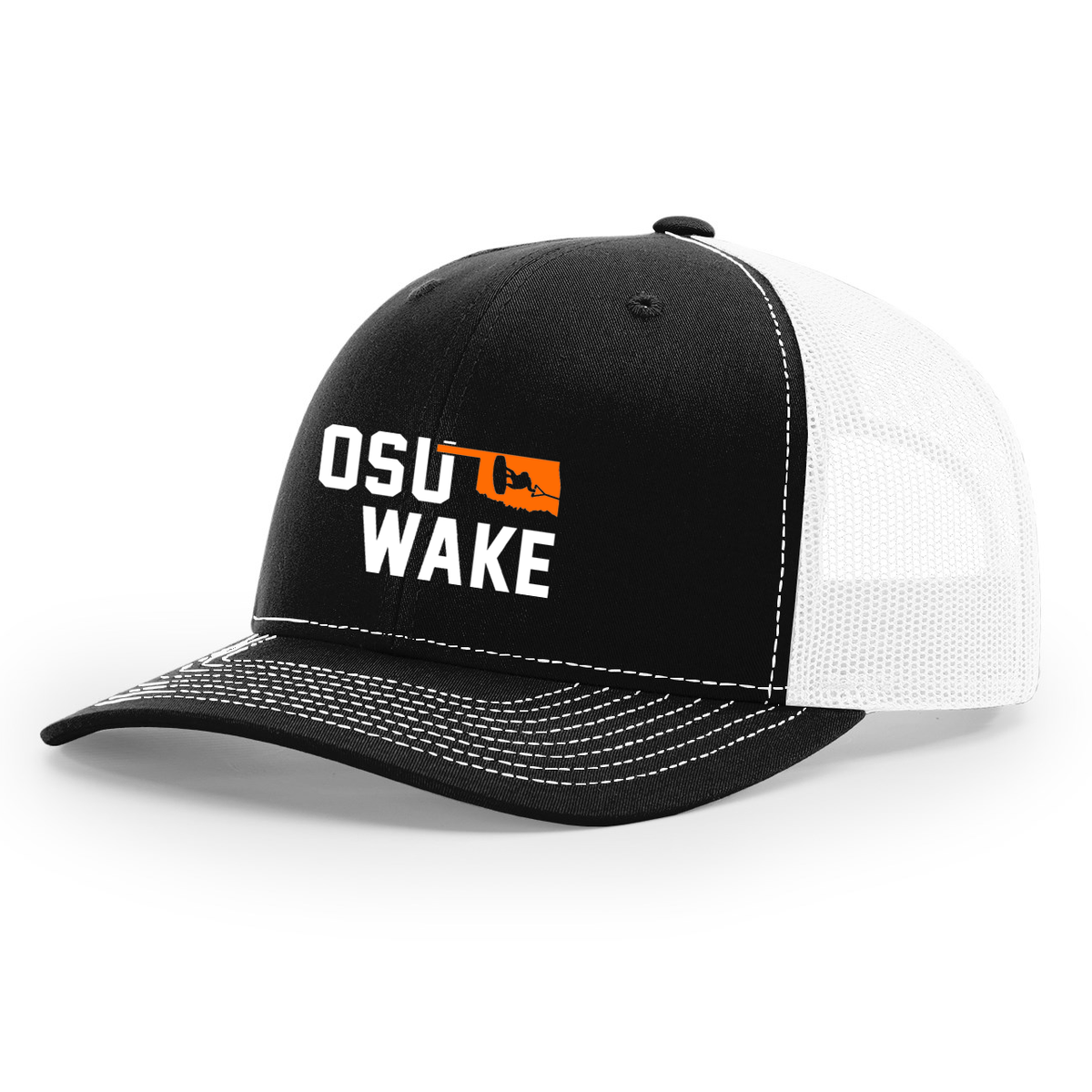 OK State Wakeboarding Richardson Snapback Trucker Cap