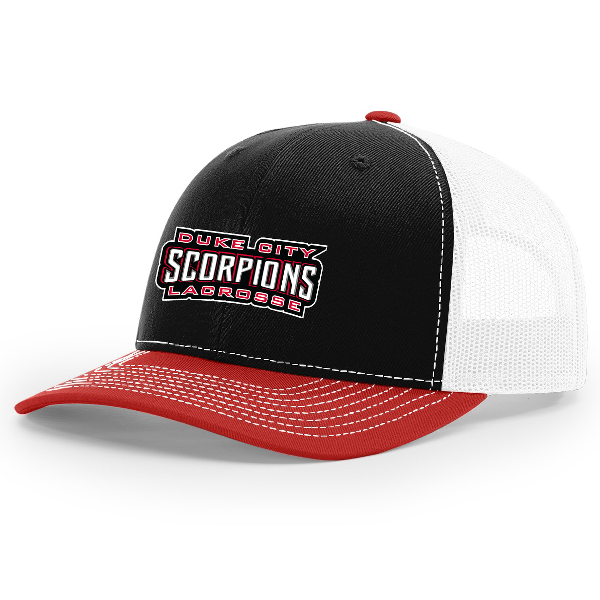 Duke City Scorpions HS Lacrosse Richardson Snapback Trucker Cap