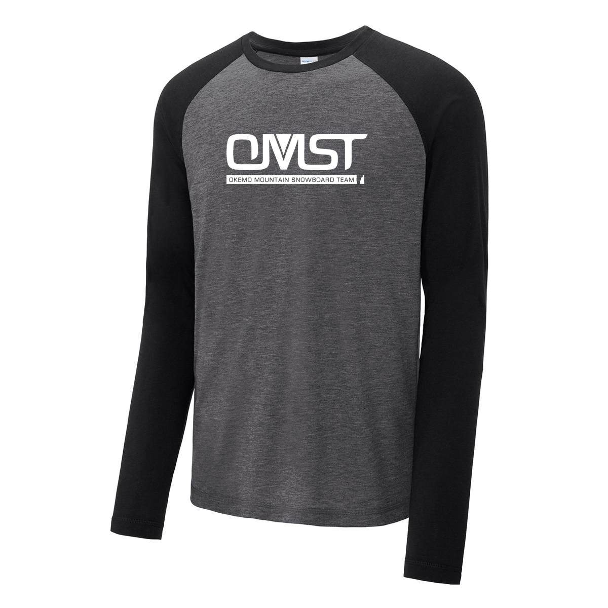 Okemo Snowboarding Long Sleeve Raglan CottonTouch