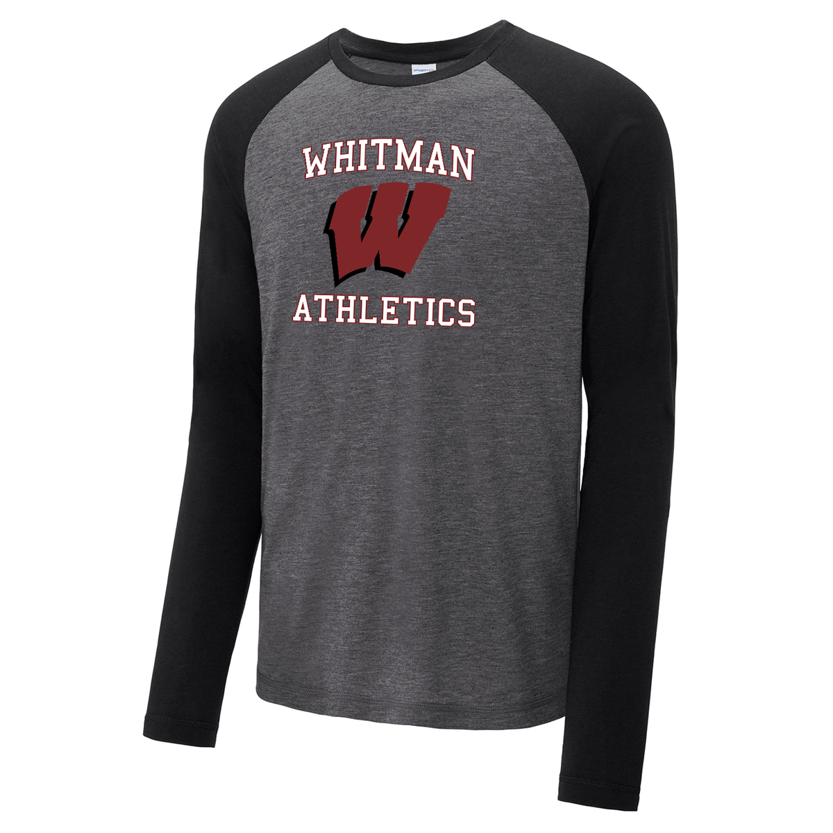 Whitman Athletics Long Sleeve Raglan CottonTouch