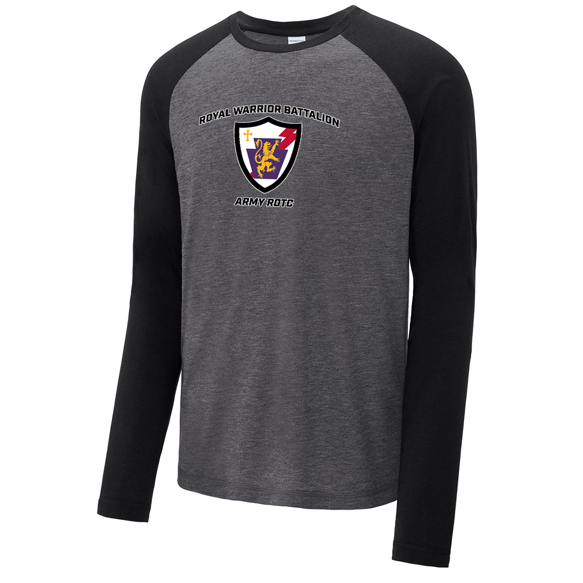 Royal Warrior Battalion Army ROTC Long Sleeve Raglan CottonTouch