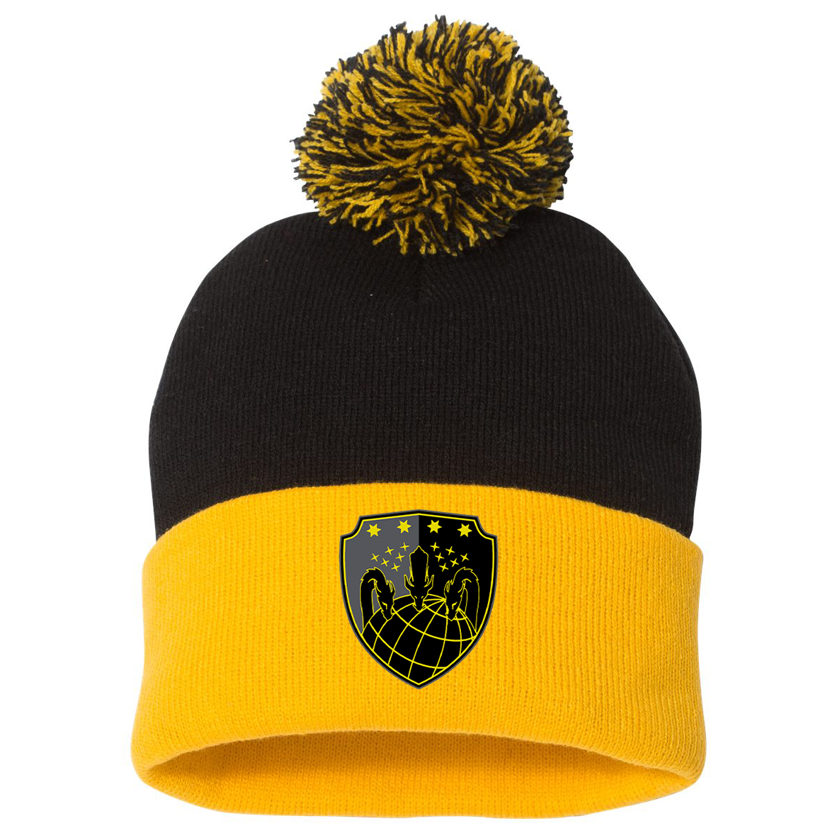 11th Cyber Battalion Sportsman Pom-Pom Beanie