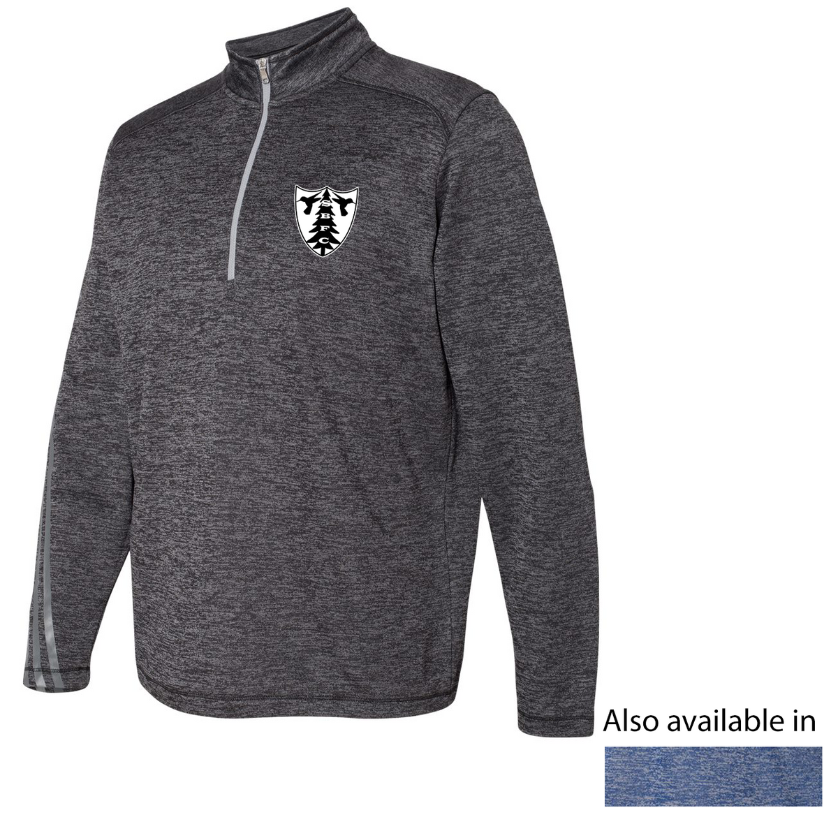 South Burlingame FC Adidas Terry Heathered Quarter-Zip Pullover