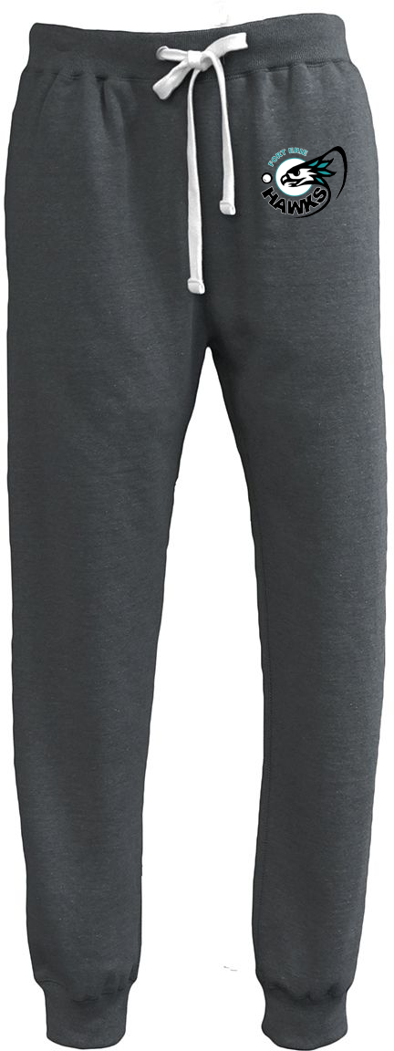 Fort Erie Hawks Black Heather Joggers