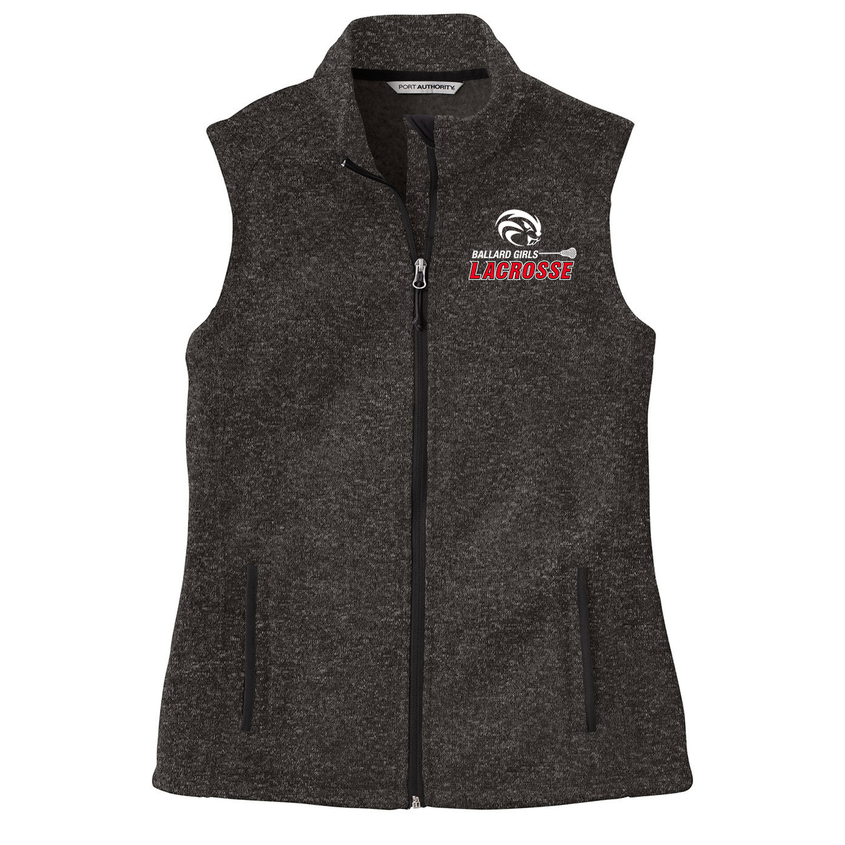 Ballard HS Girls Lacrosse Womens Fleece Vest