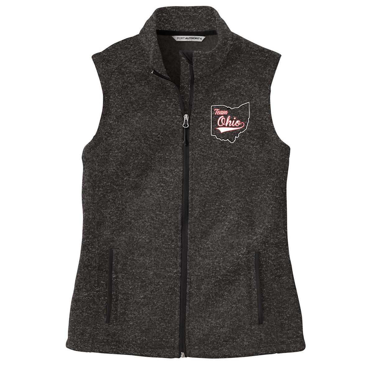 Team Ohio Softball Womens Fleece Vest