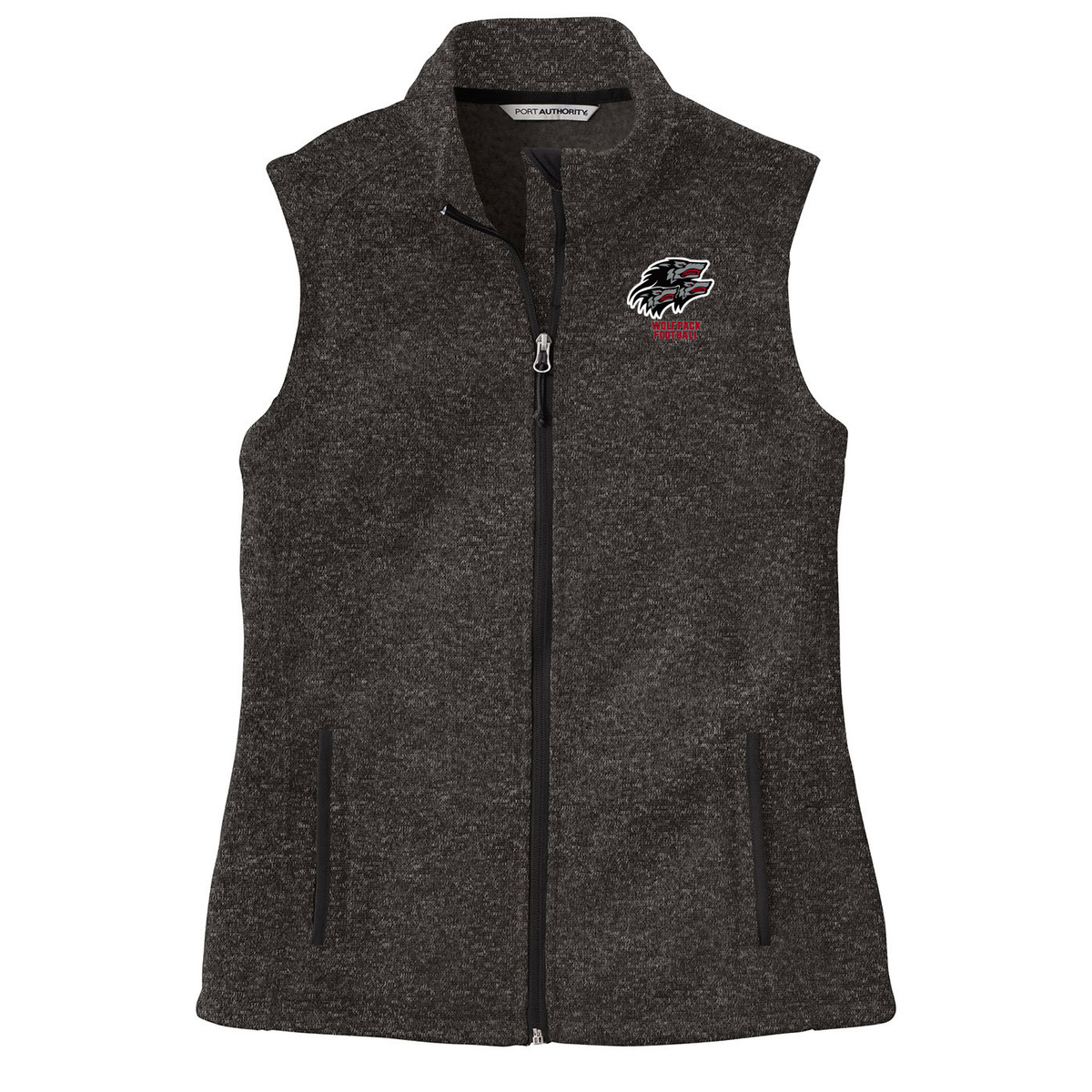 North Houston Wolfpack Football Womens Fleece Vest