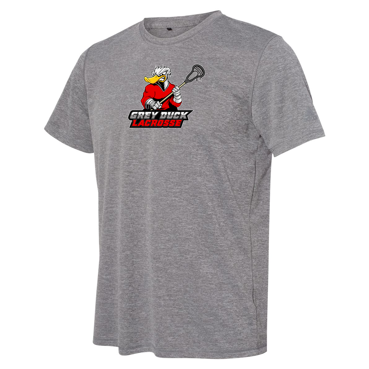 Grey Duck Lacrosse Adidas Sport T-Shirt