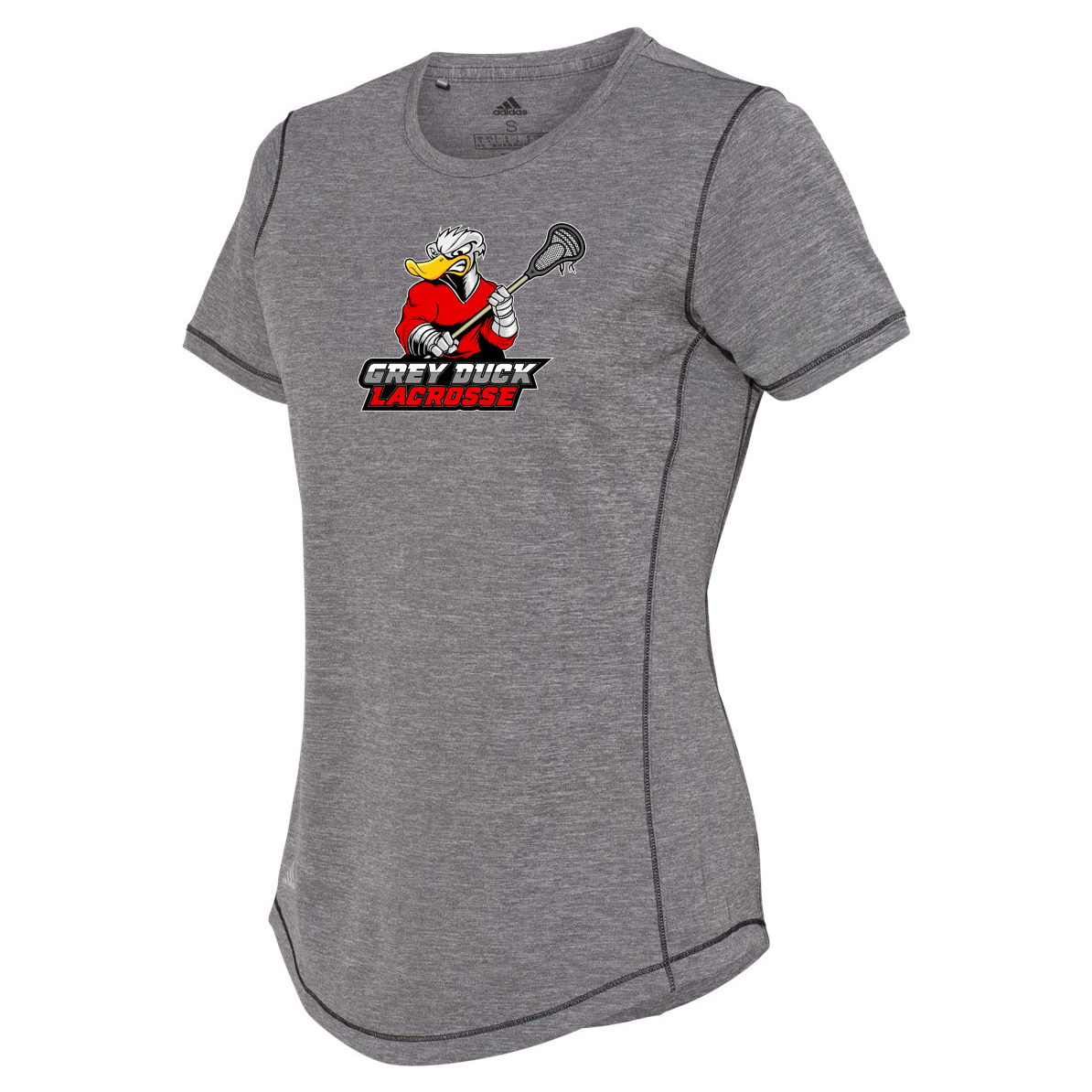 Grey Duck Lacrosse Women's Adidas Sport T-Shirt