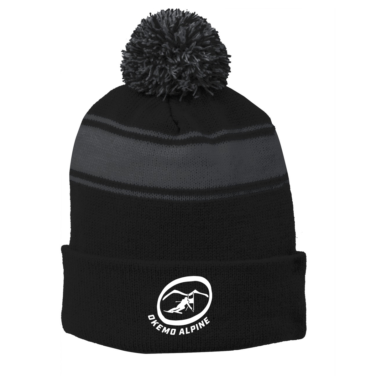 Okemo Alpine Pom Pom Beanie