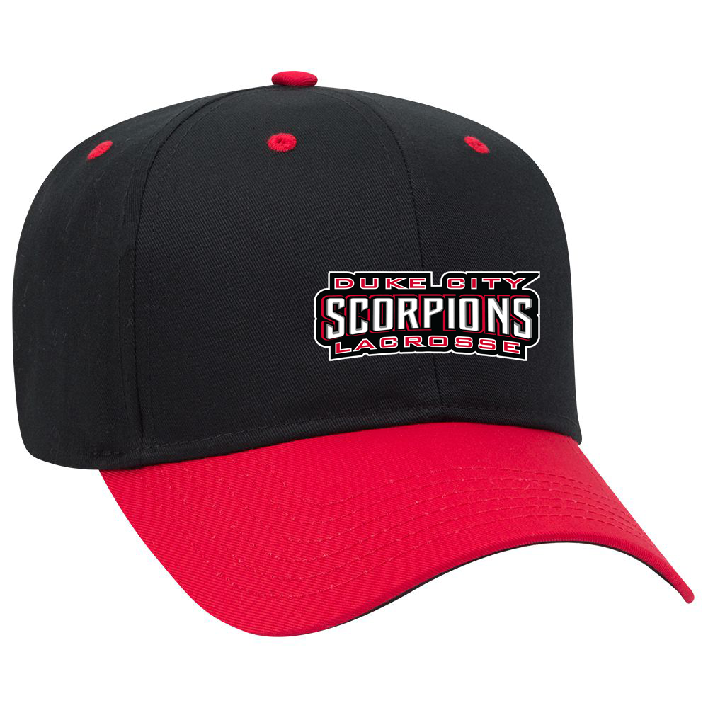 Duke City Scorpions HS Lacrosse Cap