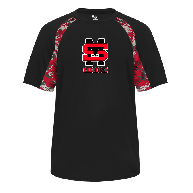 Mount Sinai Lacrosse Digital Hook Tee