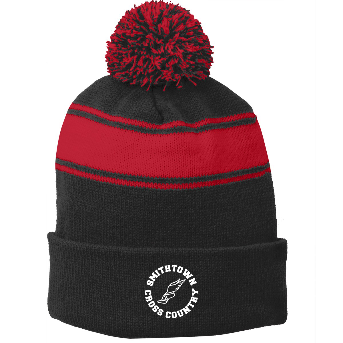 Smithtown Cross Country Pom Pom Beanie