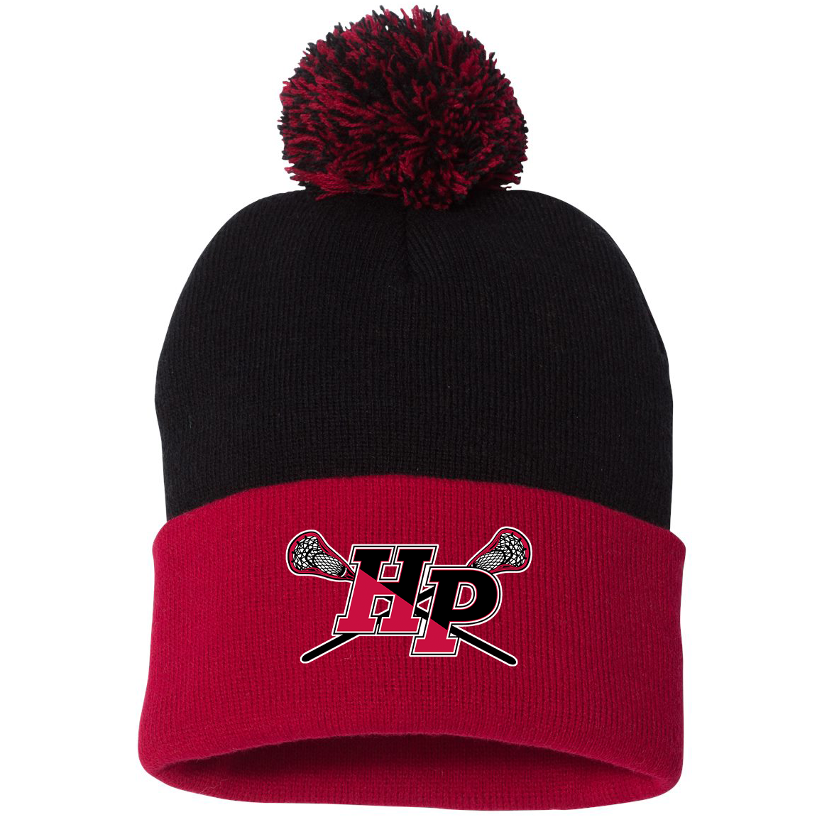 High Point Lacrosse Sportsman Pom-Pom Beanie