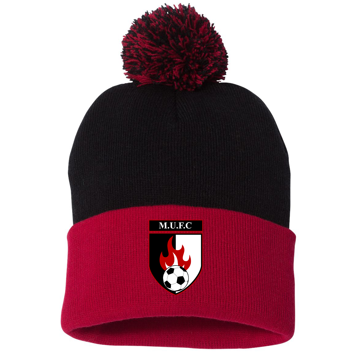 Midland United FC Sportsman Pom-Pom Beanie