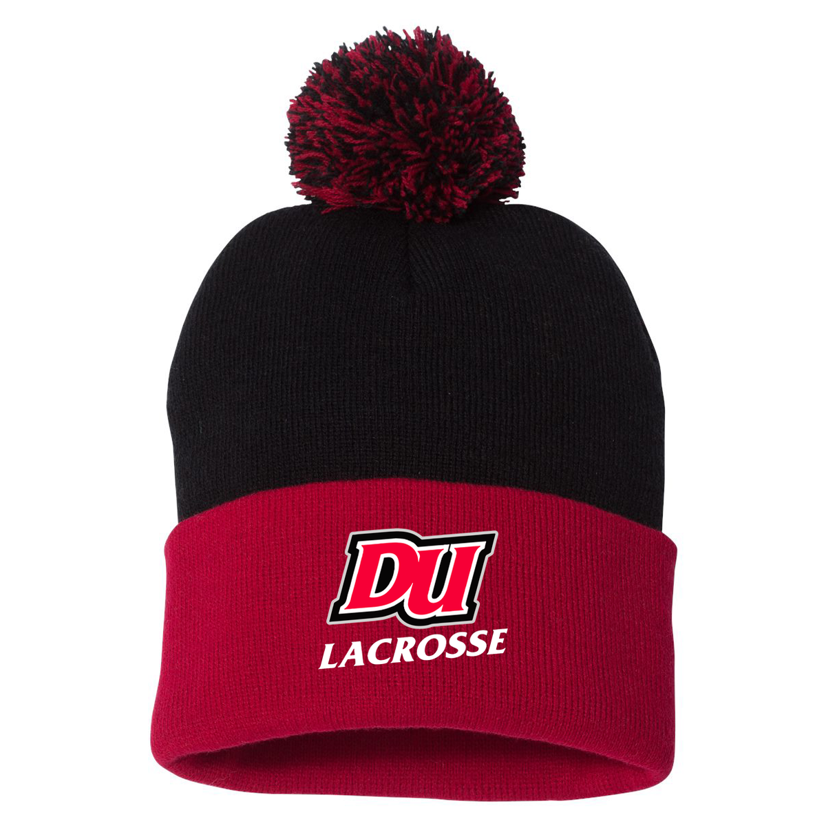 Dominican College Lacrosse Sportsman Pom-Pom Beanie