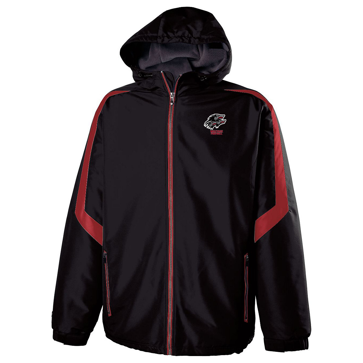 North Houston Wolfpack Football Rain Jacket