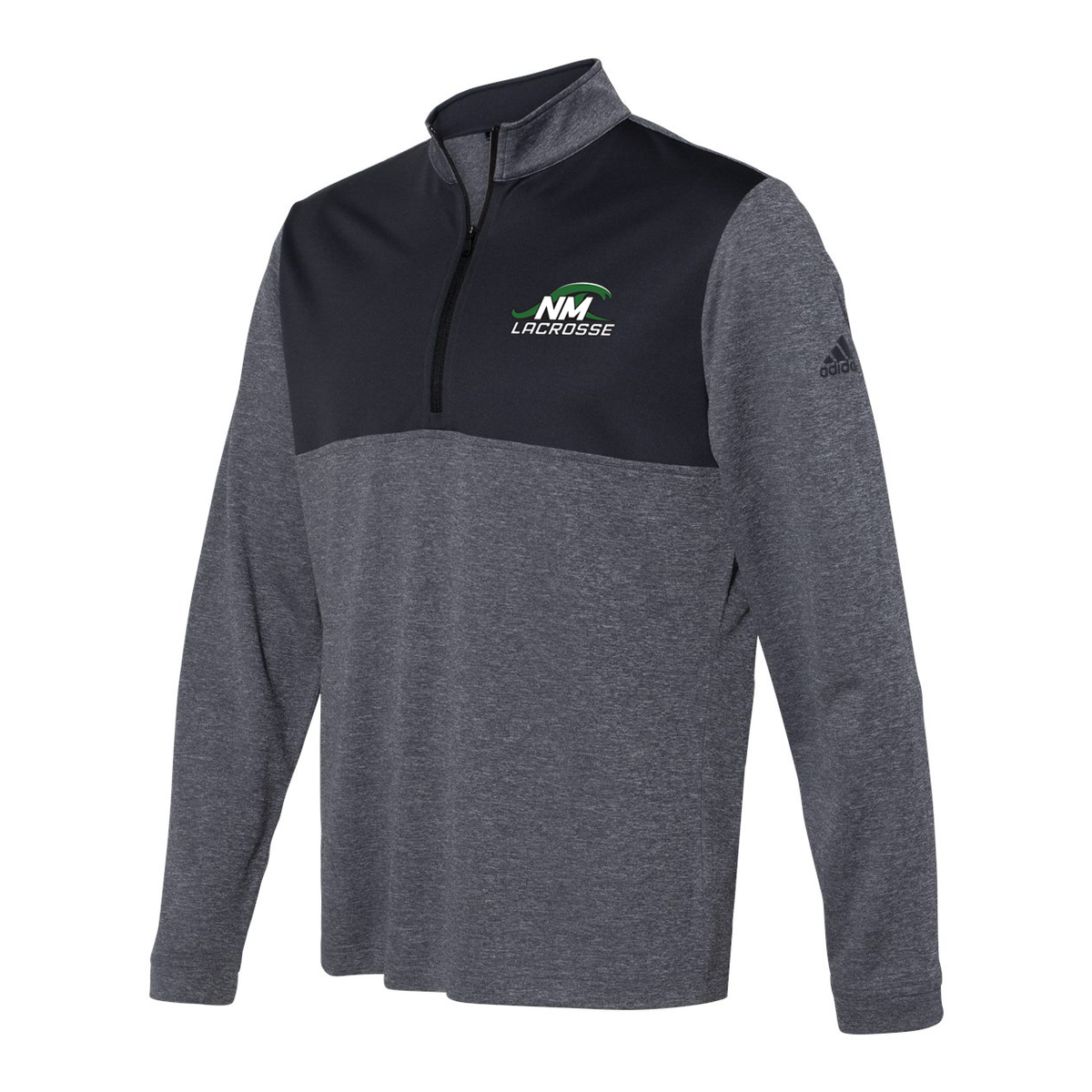 New Milford Youth Lacrosse Adidas Lightweight Quarterzip Pullover
