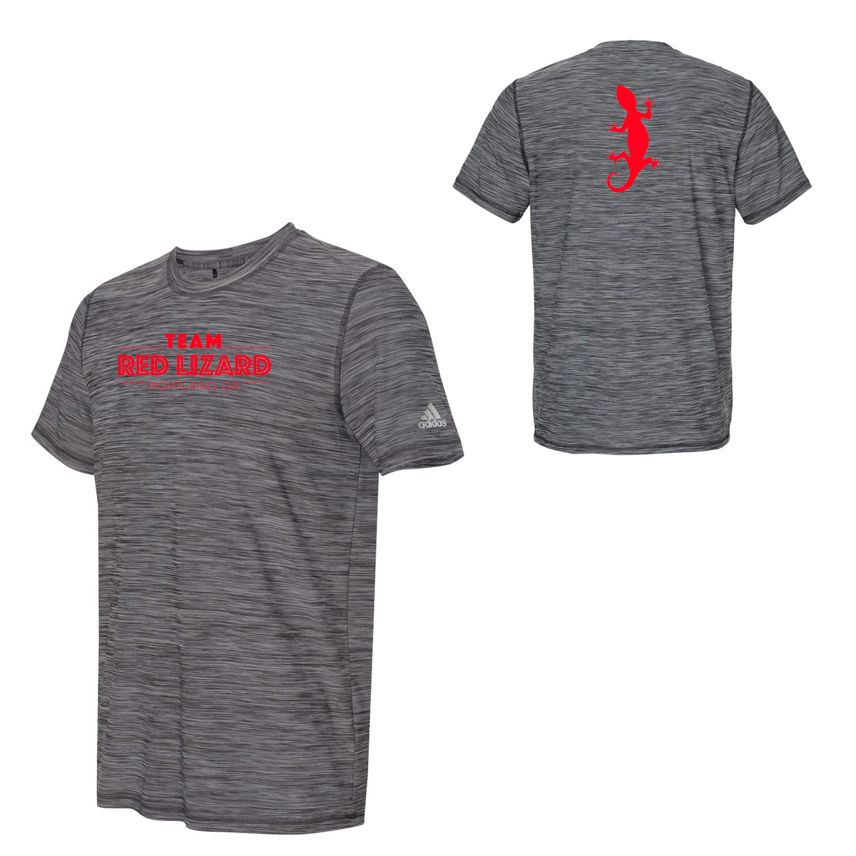 Team Red Lizard Adidas Melange Tech T-Shirt