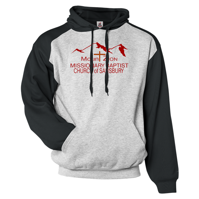 Mount Zion Missionary Baptist Church Athletic Fleece Sport Hoodie