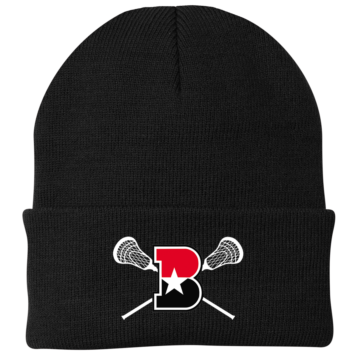 Bowie Boys Lacrosse Knit Beanie