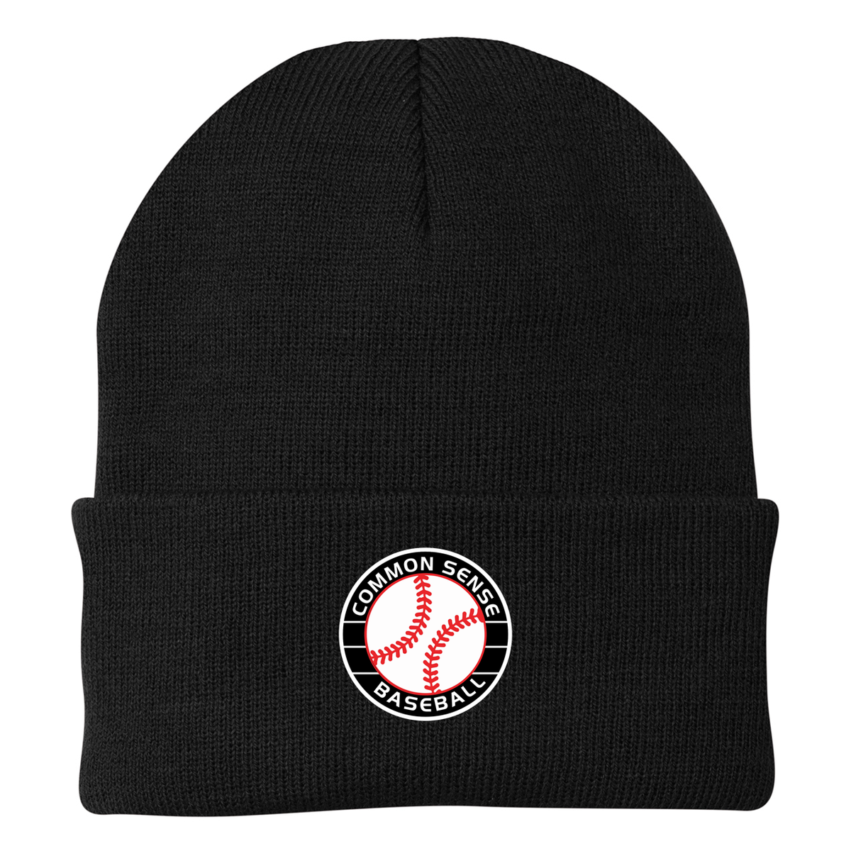 Common Sense Baseball Knit Beanie