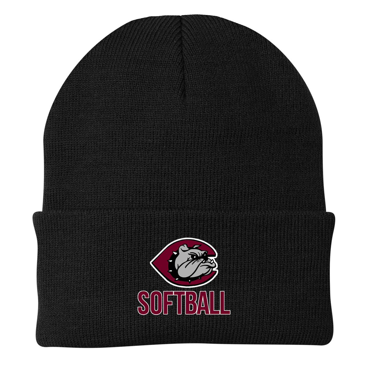 Nash Central HS Softball Knit Beanie