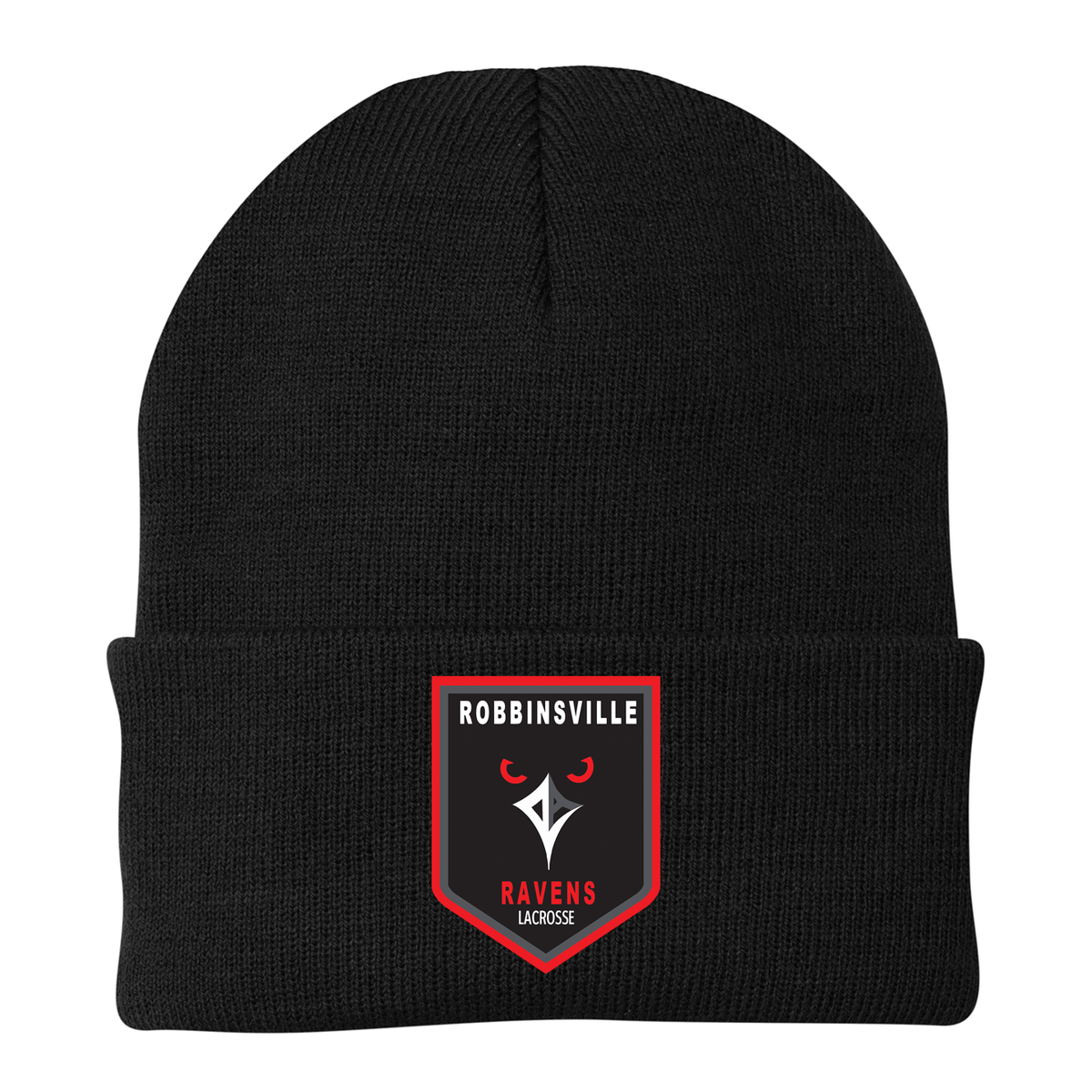 Robbinsville Lacrosse Association Knit Beanie