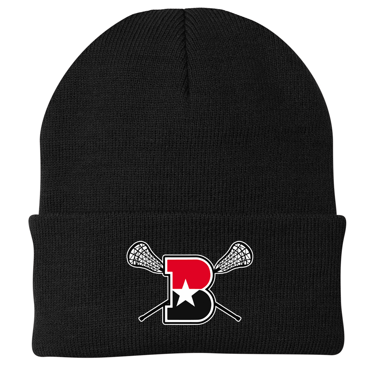 Bowie Girls Lacrosse Knit Beanie