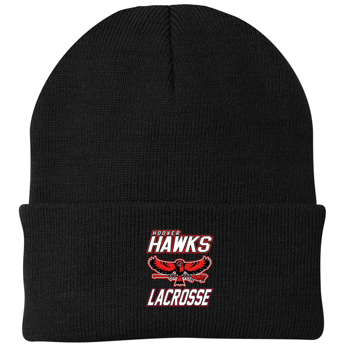 Hawks Lacrosse Knit Beanie