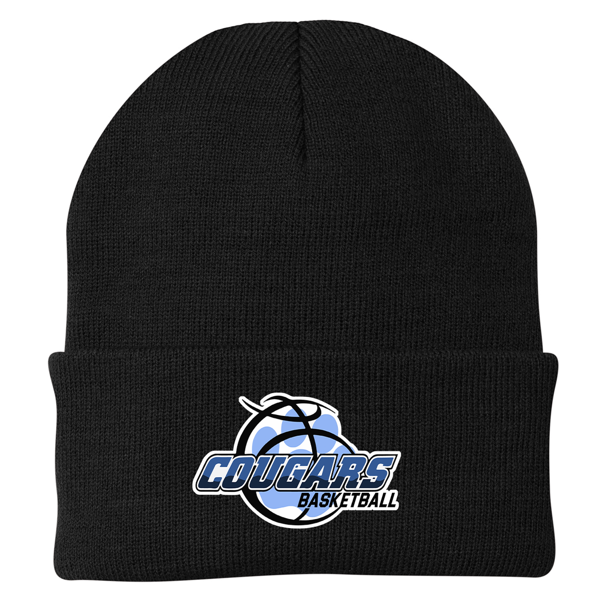 Carroll County Cougars Knit Beanie