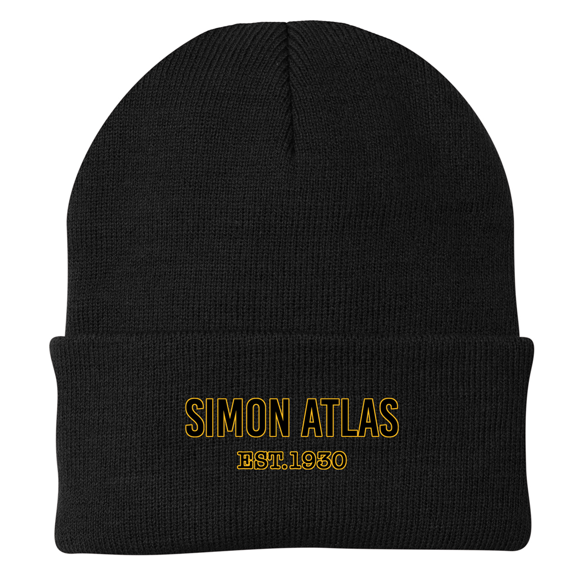 Simon Atlas  Knit Beanie