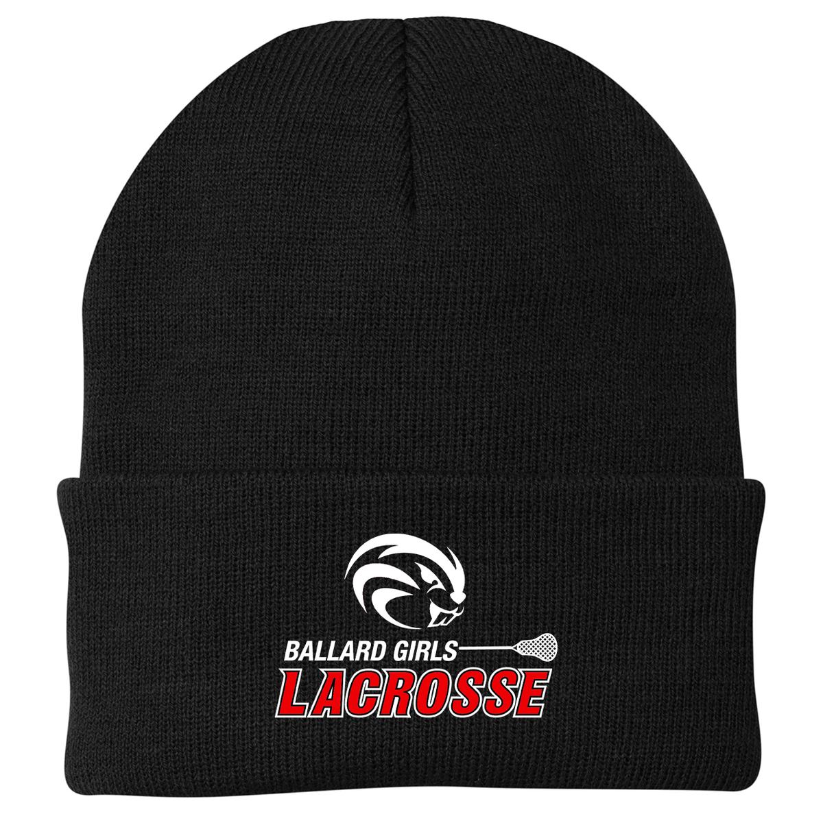 Ballard HS Girls Lacrosse Knit Beanie