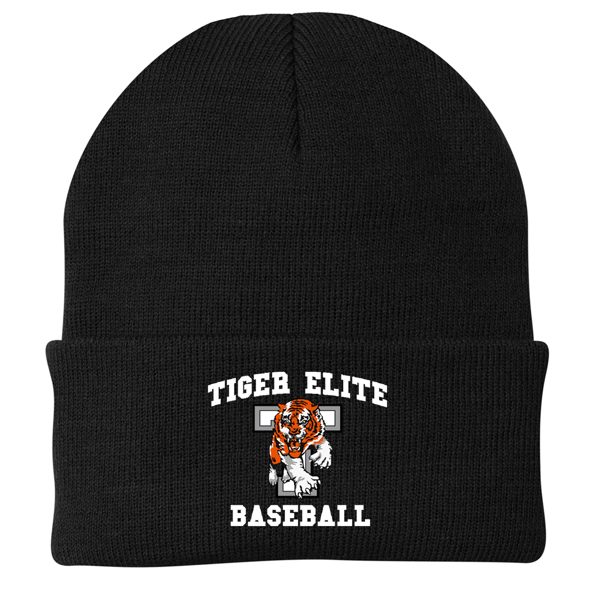 Tiger Elite Baseball Knit Beanie