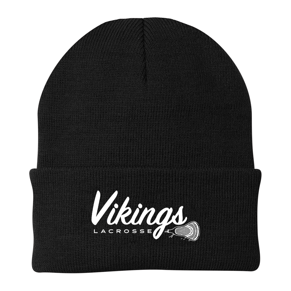 Valley Central Vikings Boys Lacrosse Knit Beanie