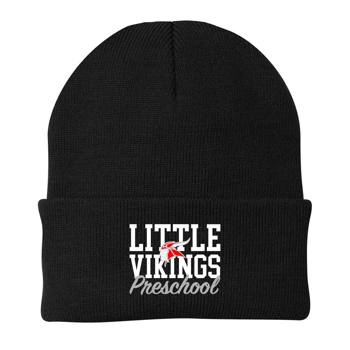 HF Little Vikings Preschool Knit Beanie