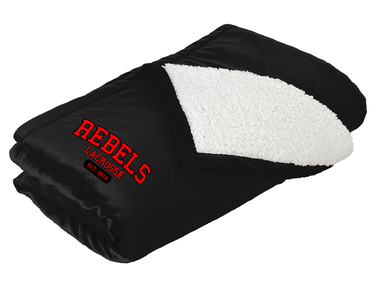 Rebels Lacrosse Blanket