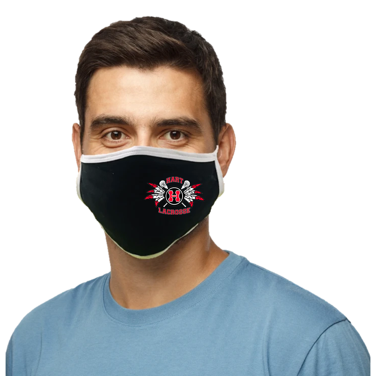 Hart High School Lacrosse Blatant Defender Face Mask
