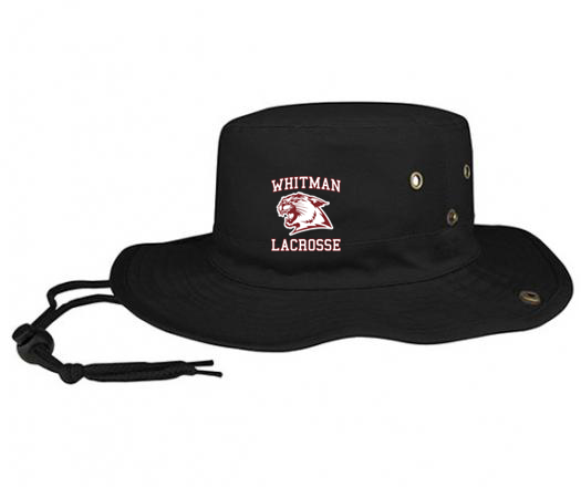 Whitman Lacrosse Black Bucket Hat