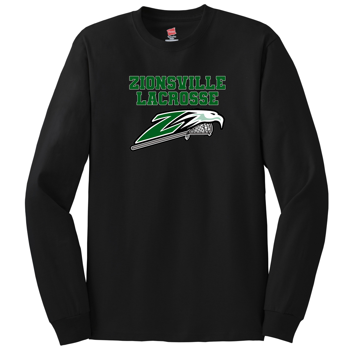 Zionsville Lacrosse Cotton Long Sleeve