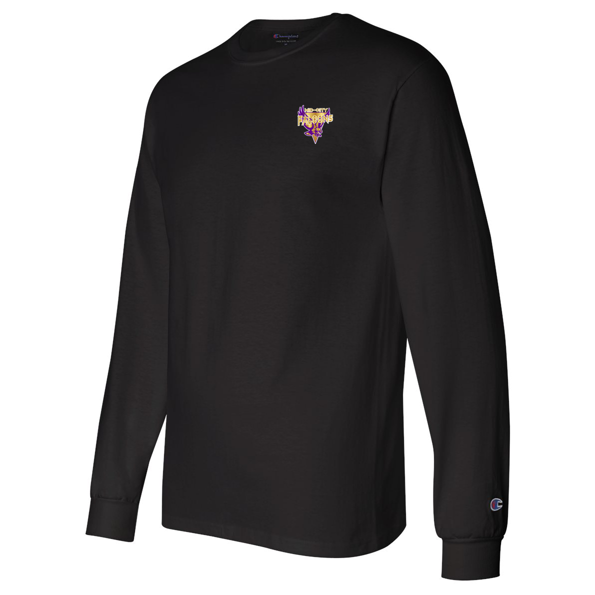 Mid-City Falcons  Champion Long Sleeve T-Shirt