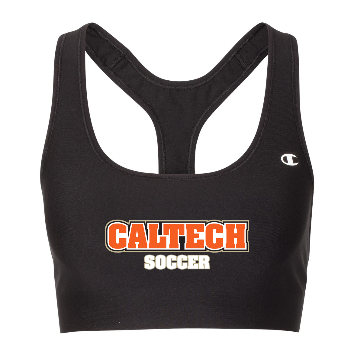 Caltech Beavers Soccer Champion Sports Bra