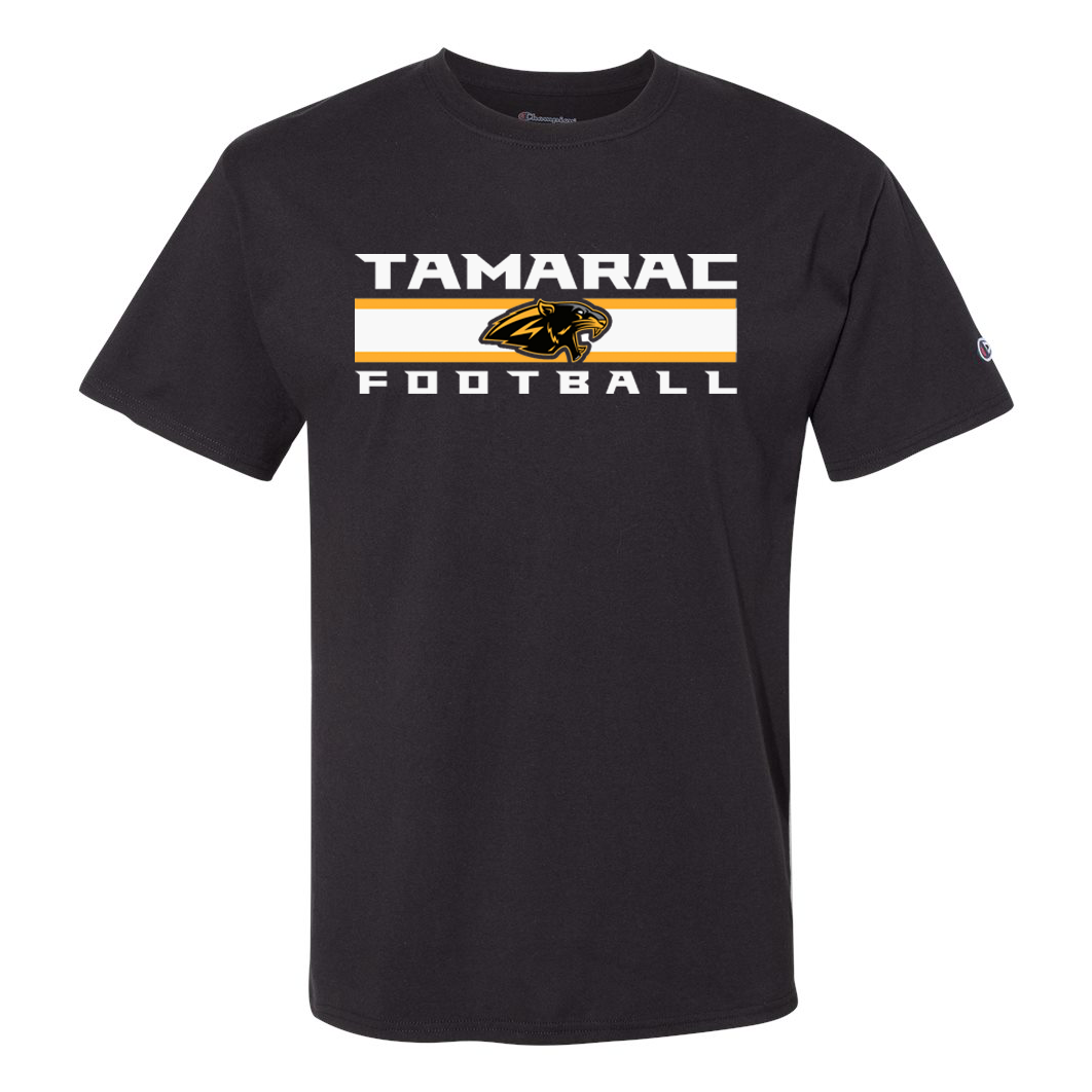 Tamarac Cougars Football Champion Short Sleeve T-Shirt