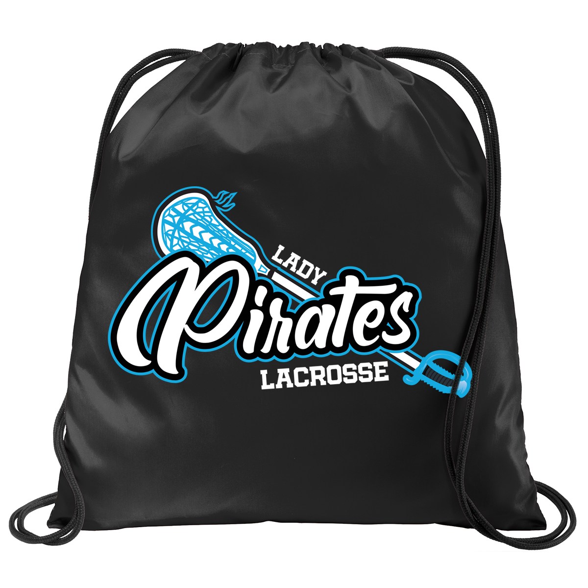 Lady Pirates Lacrosse Cinch Pack