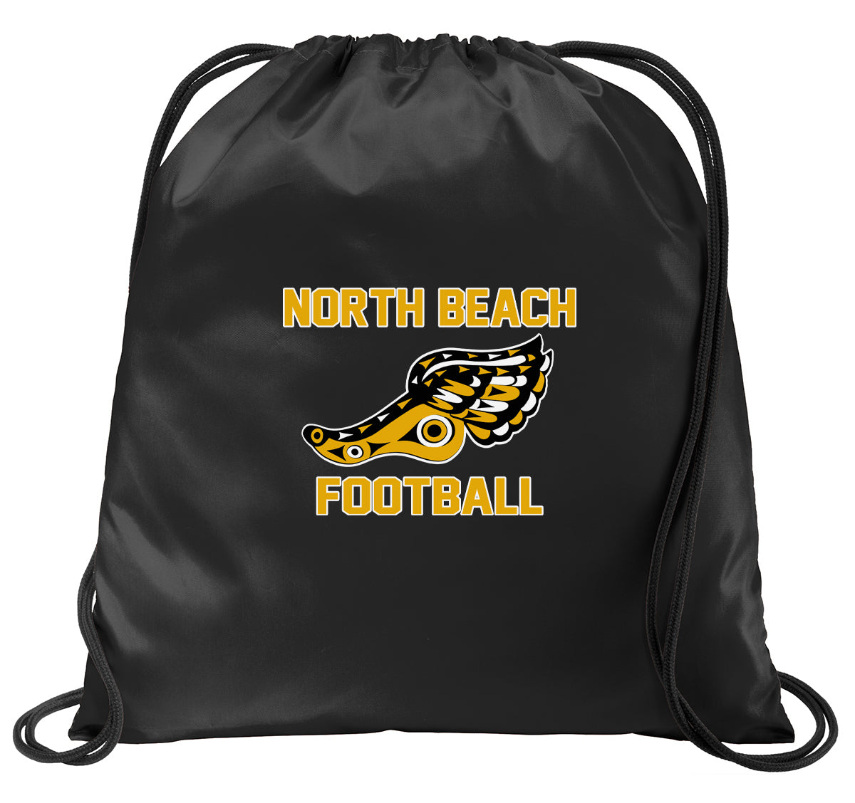 North Beach Football Cinch Pack