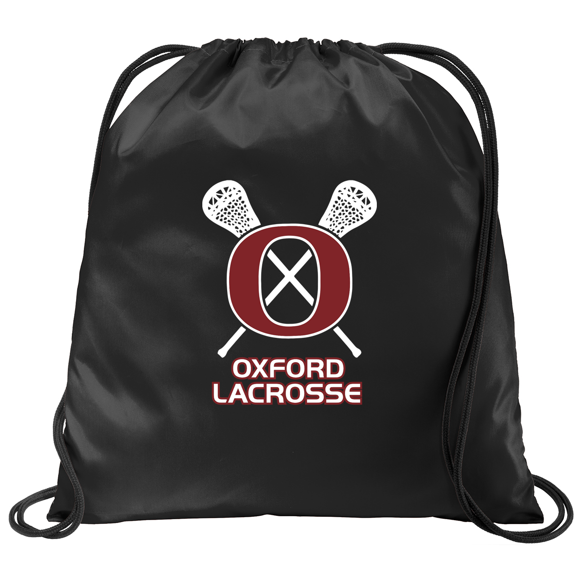 Oxford Youth Lacrosse Black Cinch Pack