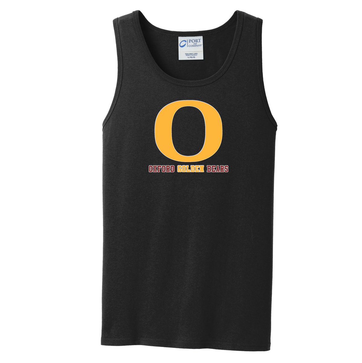 Oxford Golden Bears  Sleeveless Cotton Tank Top