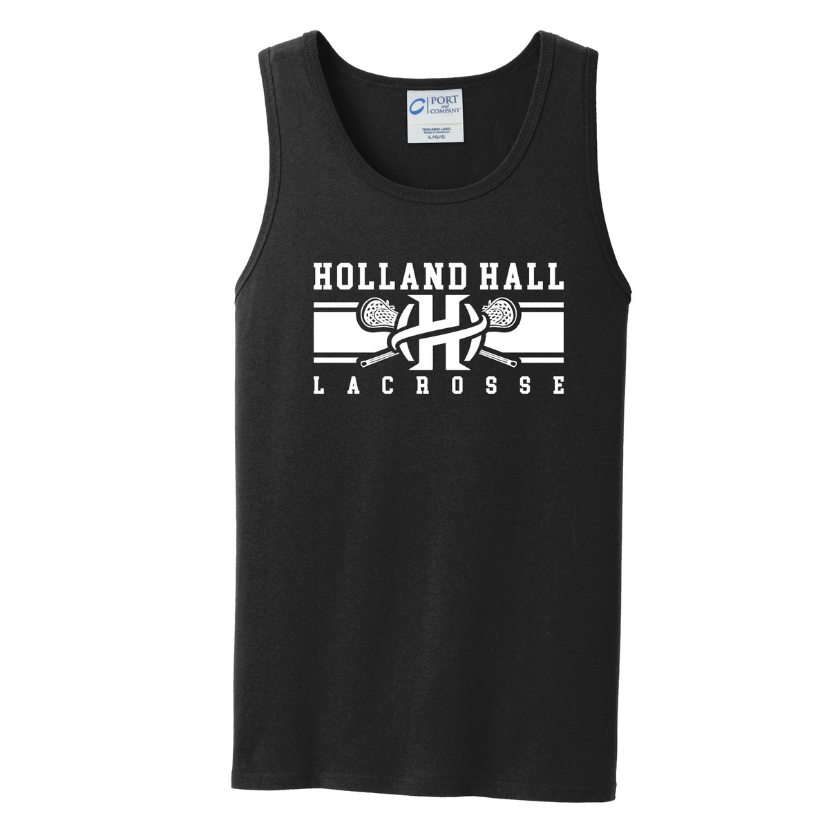 Holland Hall Lacrosse Sleeveless Cotton Tank Top