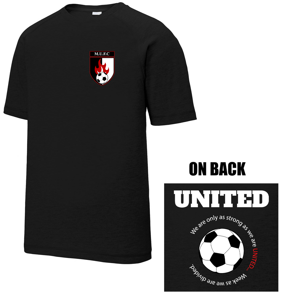 Midland United FC Raglan CottonTouch Tee