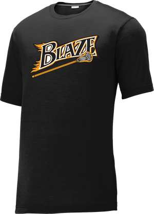 Blaze Lacrosse Black CottonTouch Performance T-Shirt